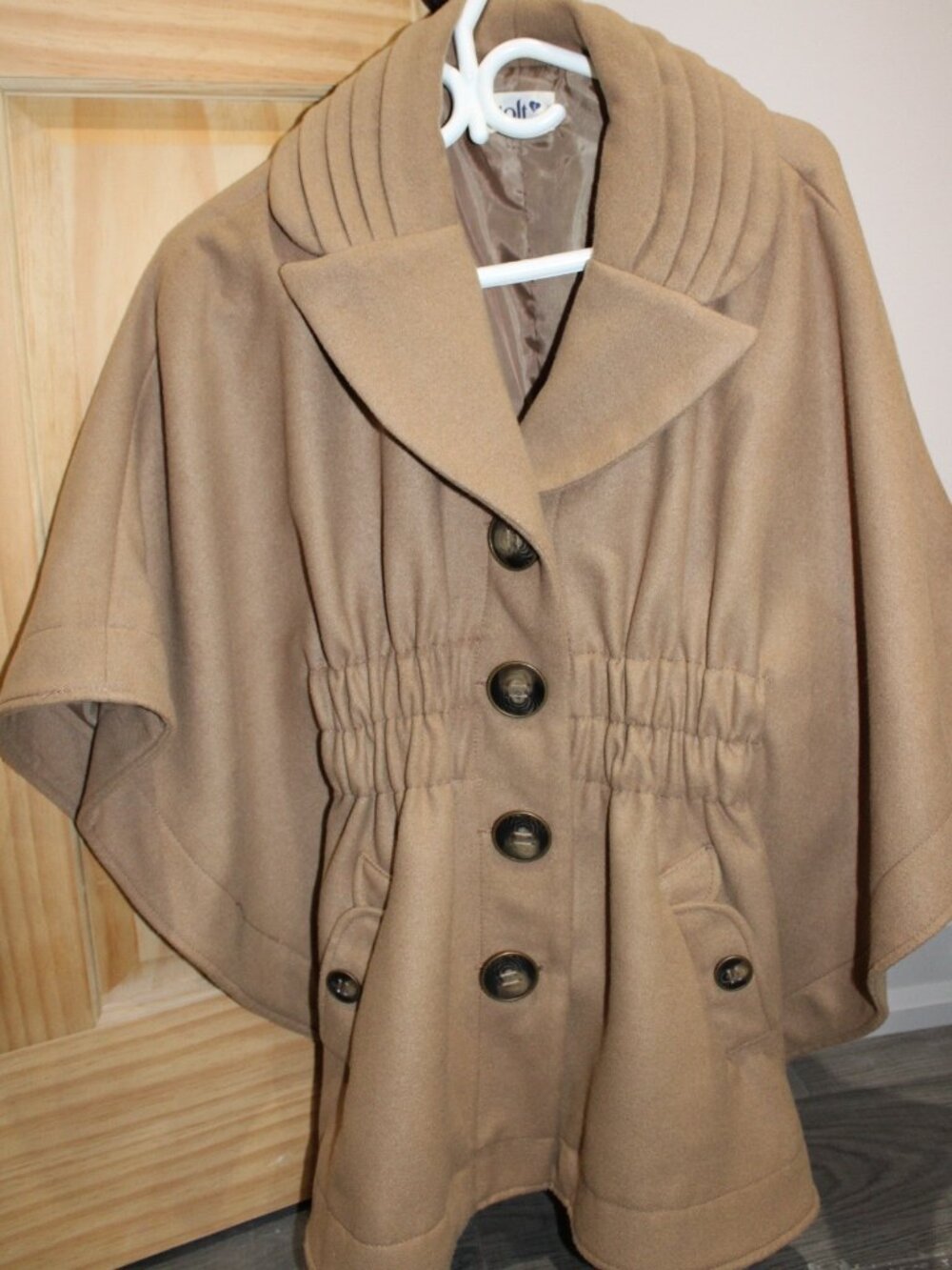 Jolt Poncho Dress Jacket - size Small
